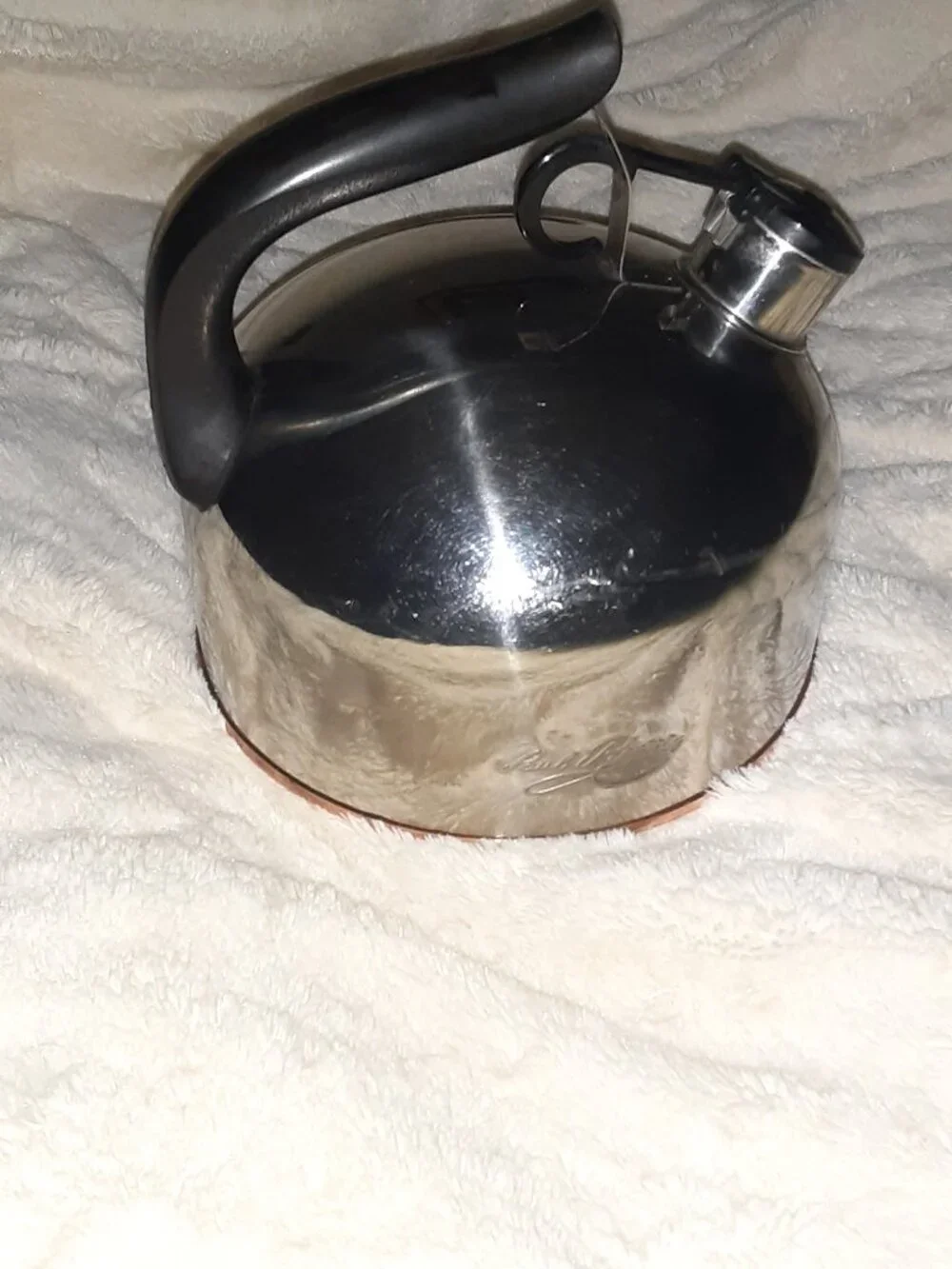 Vintage Revere Ware Stainless Steel Kettle